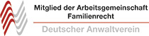 [Translate to English:] Mitglied in der Arbeitsgemeinschaft Familienrecht